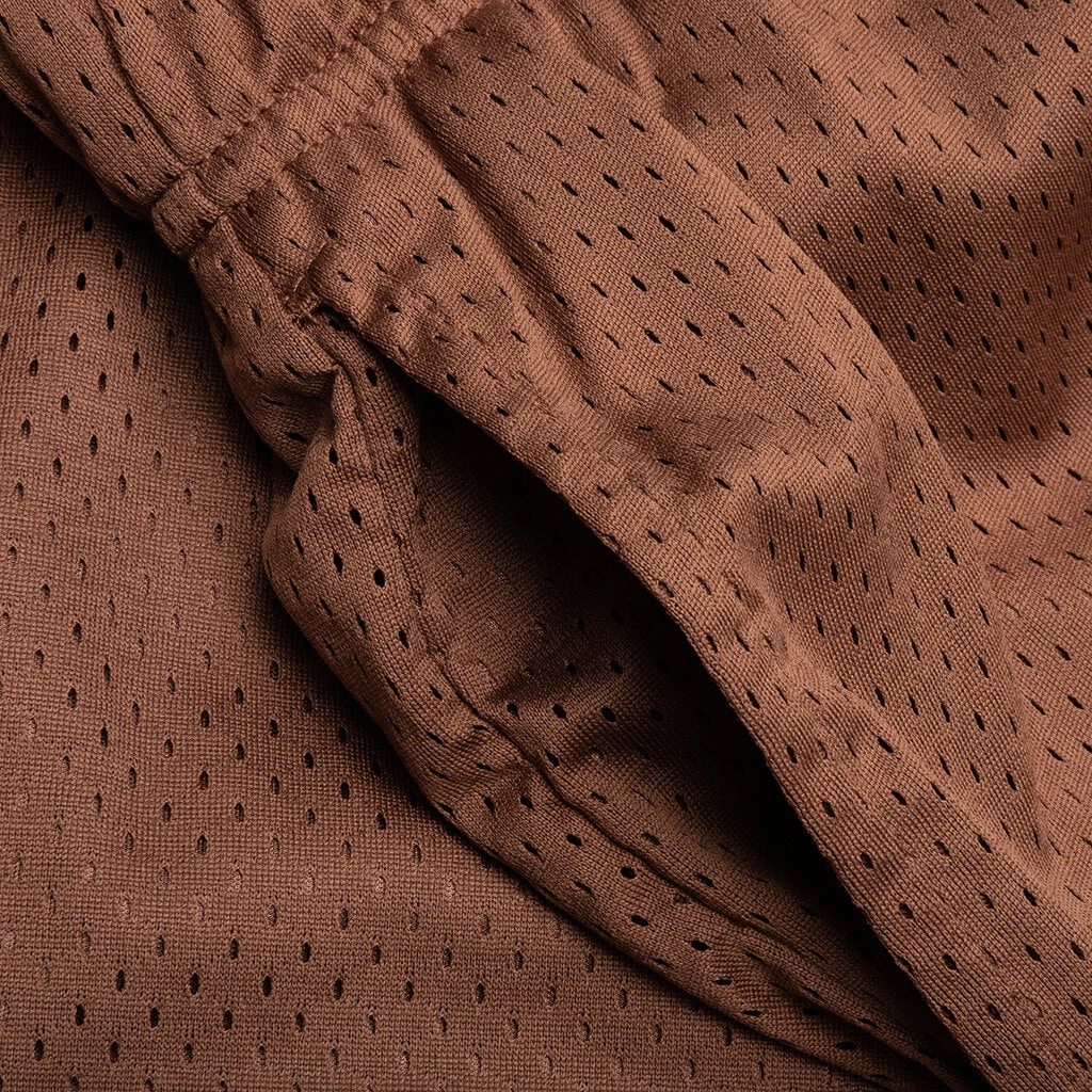 West Mesh Shorts - Brown 5 West Mesh Shorts - Brown - Image 3