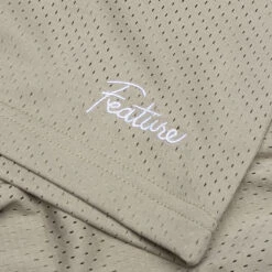 West Mesh Shorts - Tan -Feature Clothing Feature West Mesh Shorts Tan FEAMSHORTS TAN 03 13 23 Feature KN 6