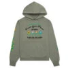 Feature X Carrie Lynn's Plants Plantship Hoodie - Oil Green 2 Feature X Carrie Lynn's Plants Plantship Hoodie - Oil Green -Feature Clothing Feature x Carrie Lynns Plants Plantship Hoodie Oil Green FEAXCARX5OI 03