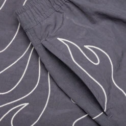 Pleasures Fiery Running Shorts - Grey 9 Pleasures Fiery Running Shorts - Grey -Feature Clothing Fiery Running Shorts Grey P25SP033 GREY 03 13 25 Feature KN 7