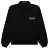 Fleece Polo - Black 2 Fleece Polo - Black -Feature Clothing Fleece Polo Black 192HO244390F 01 17 25 Feature JP
