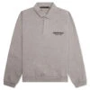 Fleece Polo - Heather Gray -Feature Clothing Fleece Polo Heather Gray 192HO244399F 01 20 25 Feature KN