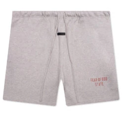 Fleece Soccer Short - Dark Heather