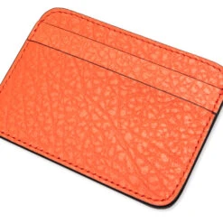 Acne Studios Leather Card Holder Fn-Ux-Slgs000275 - Bright Orange -Feature Clothing Fn Ux Slgs000275 Bright Orange CG0245 CWO 07 19 24 Feature JP 6