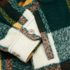 Pleasures Folklore Plaid Work Jacket - Green 12 Pleasures Folklore Plaid Work Jacket - Green -Feature Clothing Folklore Plaid Work Jacket Green P23F003 GREEN 09 28 23 Feature KN