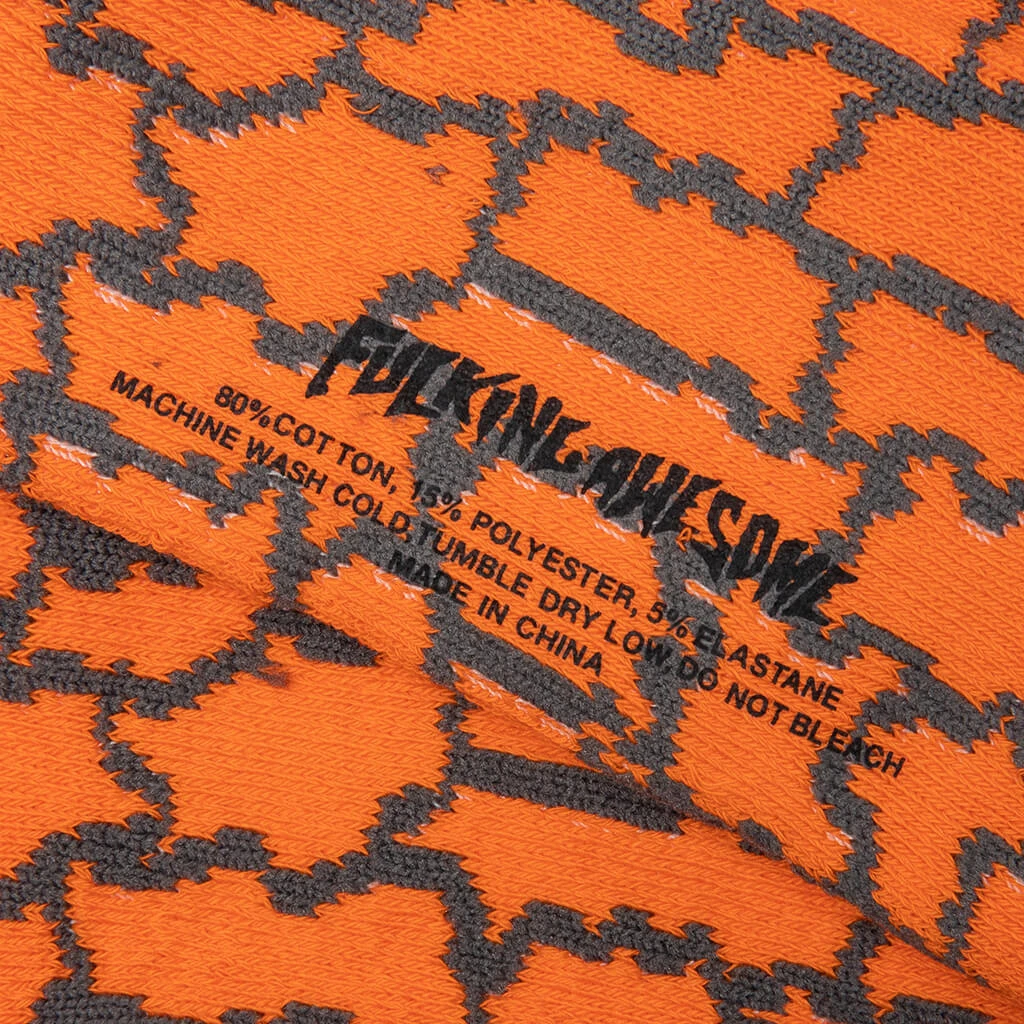 Everyday Sock - Orange 4 Everyday Sock - Orange - Image 2