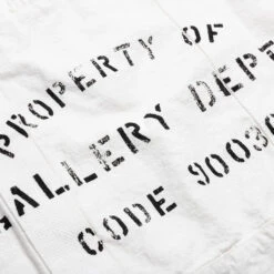 Tote Bag - White -Feature Clothing Gallery Dept. Tote Bag White FLPO 9230 WHTE 07 12 23 Feature KN 6