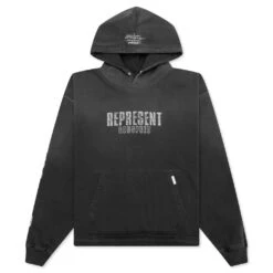 Represent Godspeed Hoodie - Aged Black