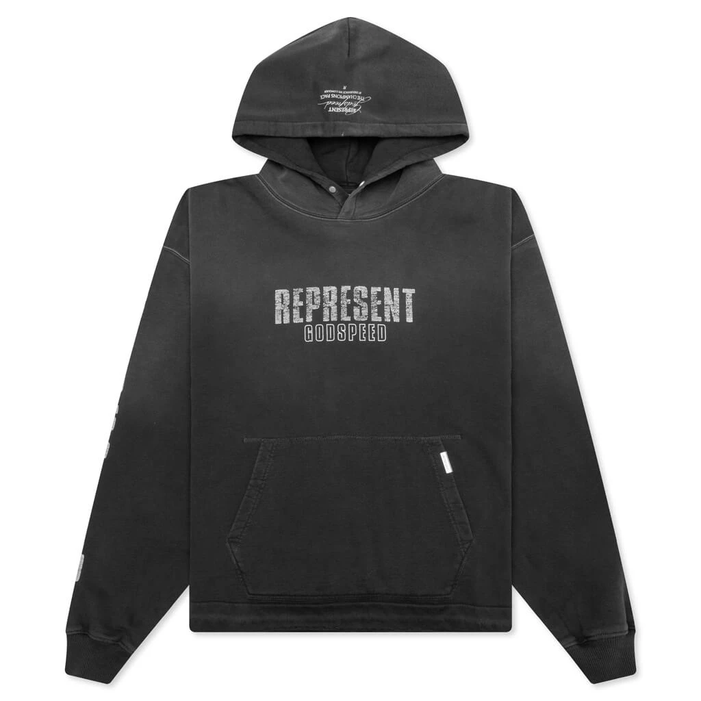 Represent Godspeed Hoodie - Aged Black 3 Represent Godspeed Hoodie - Aged Black
