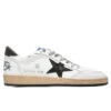Golden Goose Ball Star - White/Military Green -Feature Clothing Golden Goose Ballstar White Military Green GMF00117.F002097.10781 05 21 2021 01