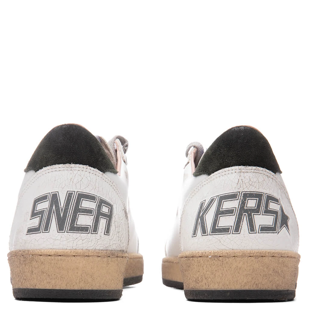 Golden Goose Ball Star - White/Military Green 6 Golden Goose Ball Star - White/Military Green - Image 4