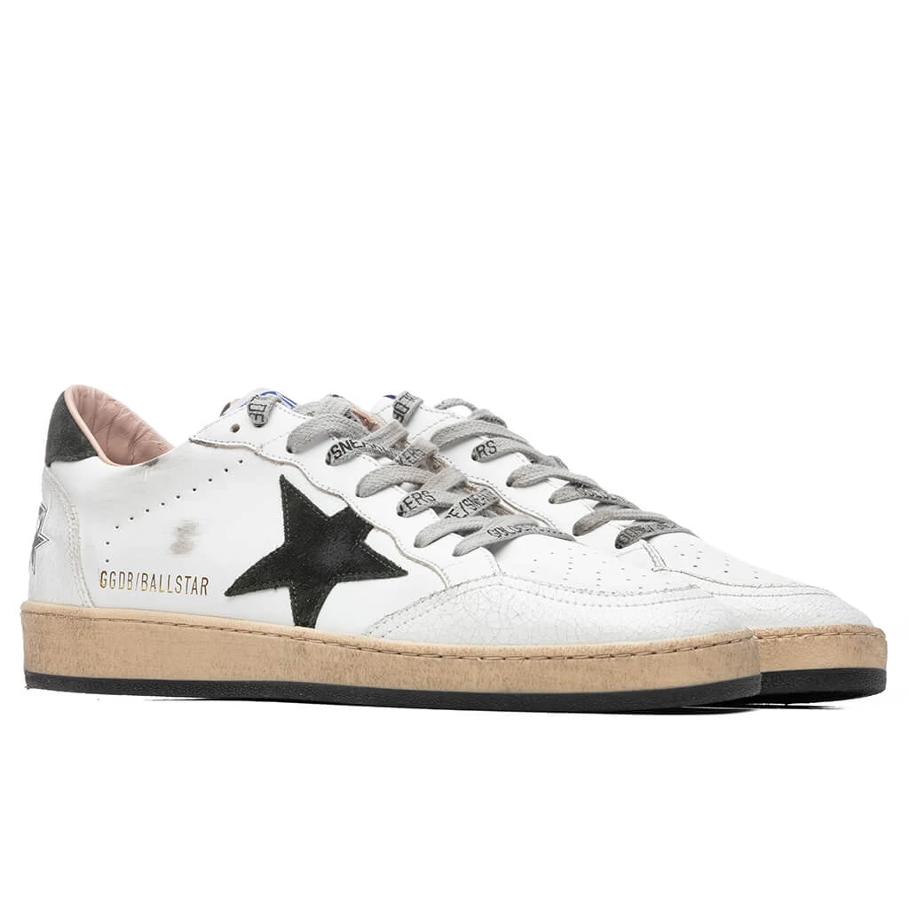 Golden Goose Ball Star - White/Military Green 4 Golden Goose Ball Star - White/Military Green - Image 2