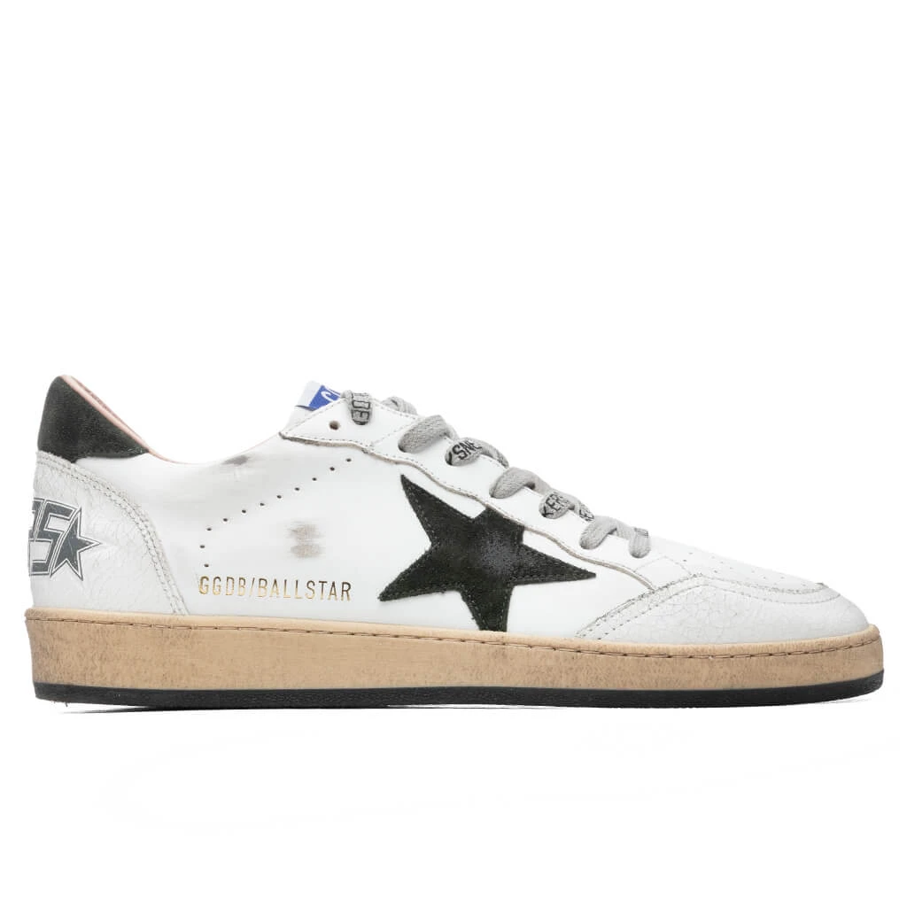 Golden Goose Ball Star - White/Military Green 3 Golden Goose Ball Star - White/Military Green