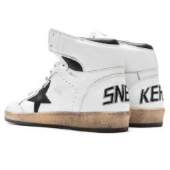 Golden Goose Sky Star Nappa Sneakers - White/Black 8 Golden Goose Sky Star Nappa Sneakers - White/Black -Feature Clothing Golden Goose Sky Star Nappa Sneakers White Black GMF00230.F002190.10283 05 21 23 Feature JP 5
