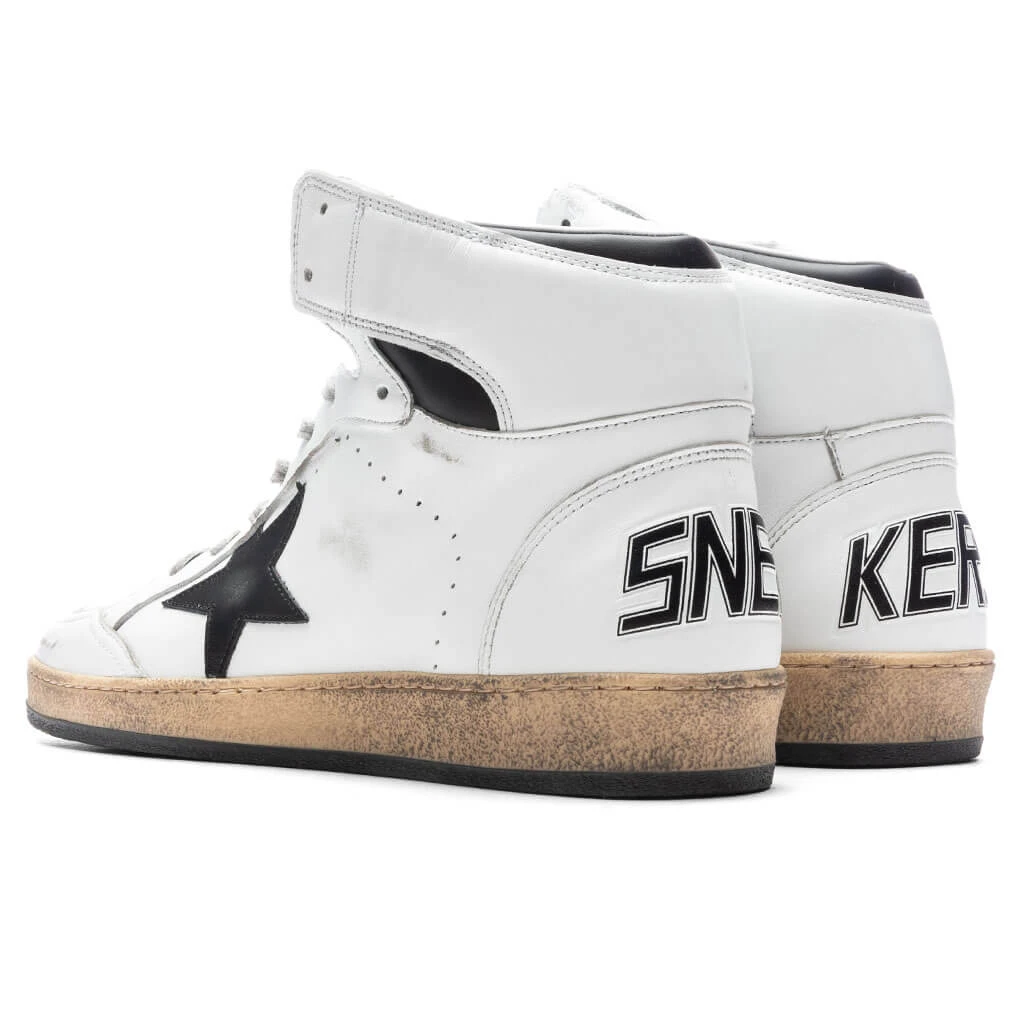 Golden Goose Sky Star Nappa Sneakers - White/Black 5 Golden Goose Sky Star Nappa Sneakers - White/Black - Image 3
