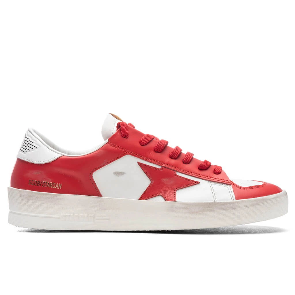 Golden Goose Stardan - White/Red 3 Golden Goose Stardan - White/Red