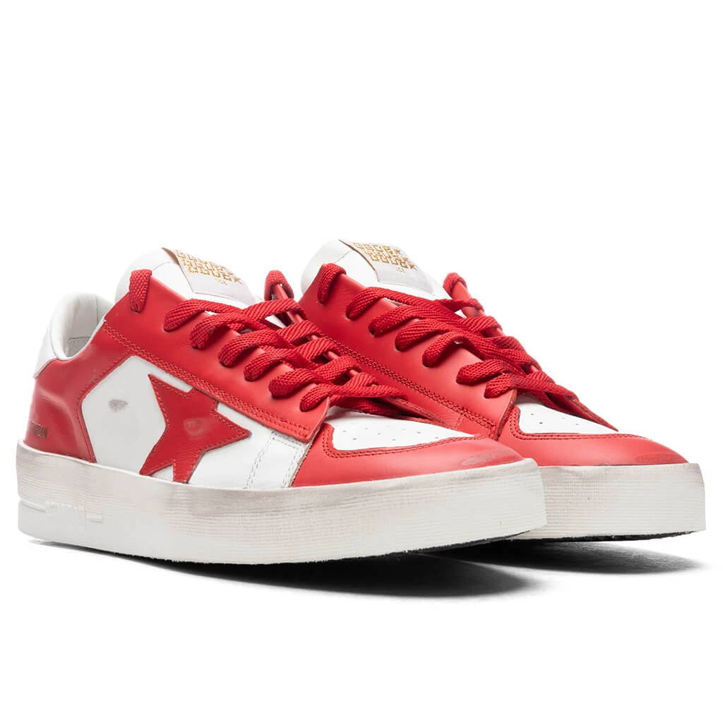 Golden Goose Stardan - White/Red 4 Golden Goose Stardan - White/Red - Image 2