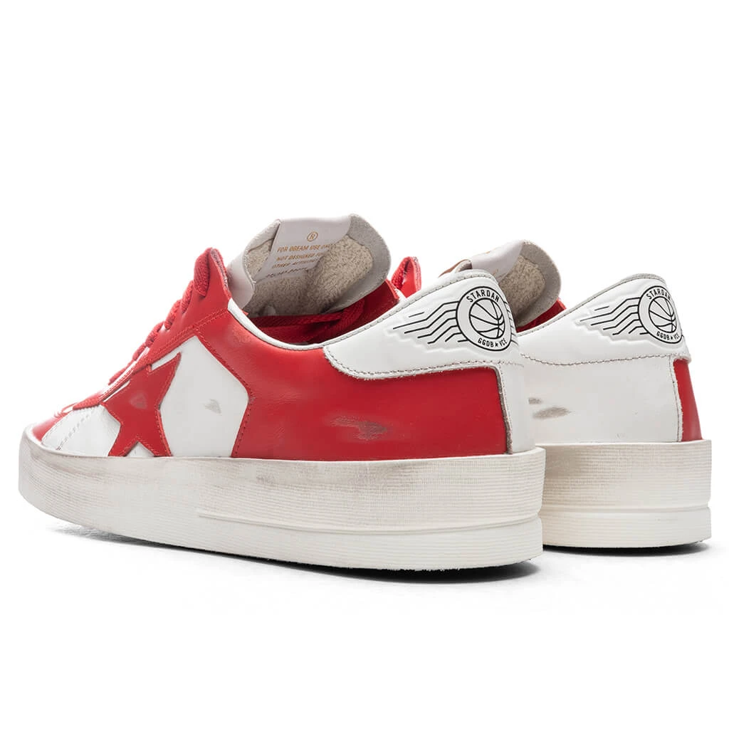 Golden Goose Stardan - White/Red 5 Golden Goose Stardan - White/Red - Image 3