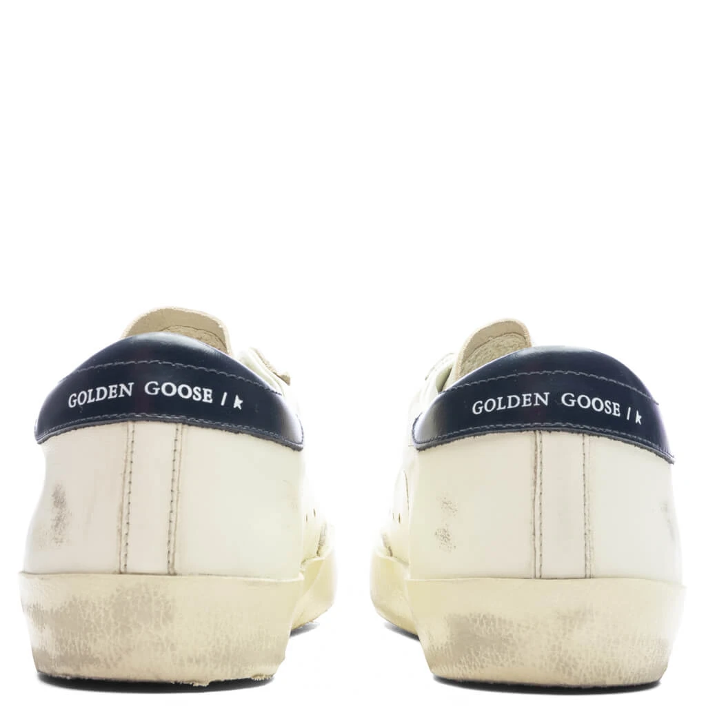 Golden Goose Super-Star Nappa Sneaker - Beige/Night Blue 6 Golden Goose Super-Star Nappa Sneaker - Beige/Night Blue - Image 4
