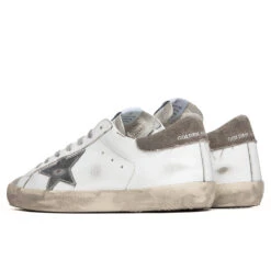 Golden Goose Super-Star Sneakers - White Ice/Silver 8 Golden Goose Super-Star Sneakers - White Ice/Silver -Feature Clothing Golden Goose Super Star White Ice Silver Dark GMF00101.F001149.10511 02 27 2021 01 3