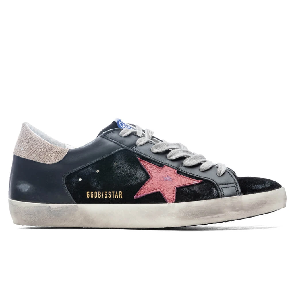 Golden Goose Super-Star Sneakers - Black/Red/Beige 3 Golden Goose Super-Star Sneakers - Black/Red/Beige
