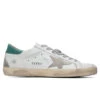 Golden Goose Super-Star Sneakers - White/Ice/Green