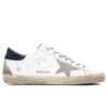 Golden Goose Super-Star Sneakers - White/Ice/Night Blue -Feature Clothing Golden Goose Superstar White Ice Night Blue GMF00102.F000311.10270 03 26 2021 01