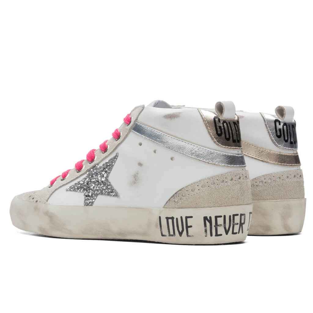Golden Goose Women's Mid Star - White/Ice 5 Golden Goose Women's Mid Star - White/Ice - Image 3