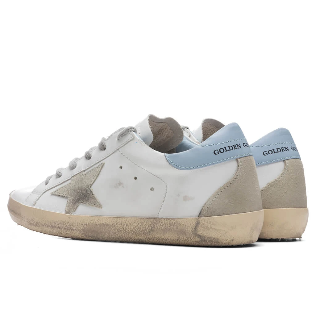 Golden Goose Women's Super-Star Sneakers - White/Ice/Powder Blue 5 Golden Goose Women's Super-Star Sneakers - White/Ice/Powder Blue - Image 3