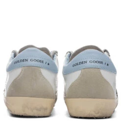 Golden Goose Women's Super-Star Sneakers - White/Ice/Powder Blue 9 Golden Goose Women's Super-Star Sneakers - White/Ice/Powder Blue -Feature Clothing Golden Goose Women s Super Star White Ice Powder Blue GWF00102.F002569.10588 11 28 2021 01 4