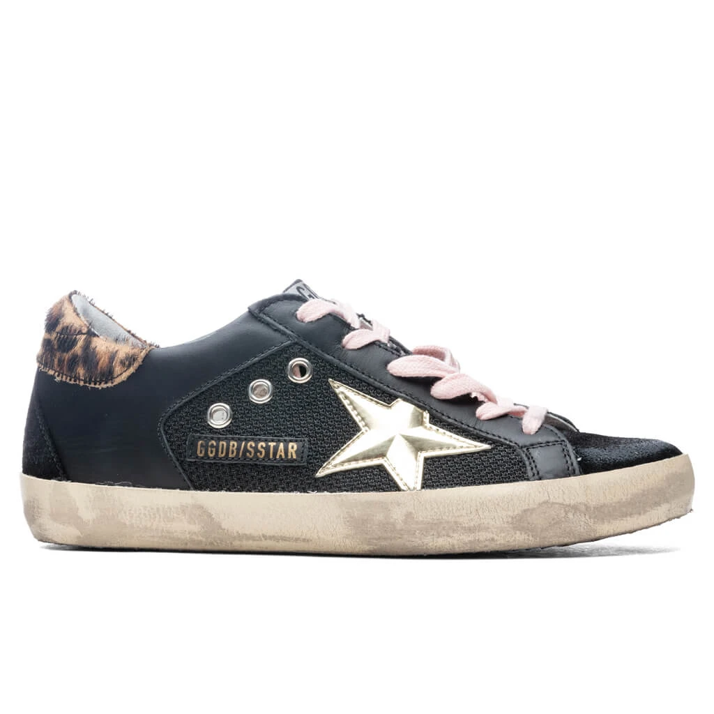 Golden Goose Women's Super-Star Sneakers - Black/Gold 3 Golden Goose Women's Super-Star Sneakers - Black/Gold