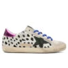 Golden Goose Women's Super-Star Sneakers - White/Black Cow 2 Golden Goose Women's Super-Star Sneakers - White/Black Cow -Feature Clothing Golden Goose Women s Superstar White Black Cow GWF00101.F001666.10656 06 05 2021 01 5