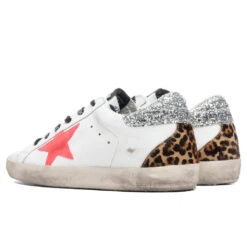 Golden Goose Women's Super-Star Sneakers - White/Fuchsia Fluorescent -Feature Clothing Golden Goose Women s Superstar White Fuchsia Fluorescent GWF00102.F000249.10255 02 04 2021 01 3