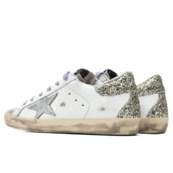 Golden Goose Women's Super-Star Sneakers - White/Ice 8 Golden Goose Women's Super-Star Sneakers - White/Ice -Feature Clothing Golden Goose Women s Superstar White Ice GWF00102.F001620.10636 05 21 2021 01 2