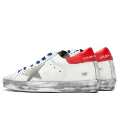 Golden Goose Women's Super-Star Sneakers - White/Ice/Red 8 Golden Goose Women's Super-Star Sneakers - White/Ice/Red -Feature Clothing Golden Goose Women s Superstar White Ice Red GWF00101.F000229.10218 10 28 2020 01 3