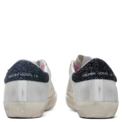 Golden Goose Women's Super-Star Sneakers - White/Light Blue/Dark Blue -Feature Clothing Golden Goose Women s Superstar White Light Blue Dark Blue GWF00103.F001903.10729 08 28 2021 01 5