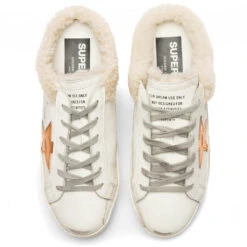 Golden Goose Women's Super Star Sabot - White/Chocolate Brown/Beige 9 Golden Goose Women's Super Star Sabot - White/Chocolate Brown/Beige -Feature Clothing Golden Goose Womens Super Star Sabot White Chocolate Brown Beige GWF00110.F003350.11228 12 16 22 S NF Feature 10