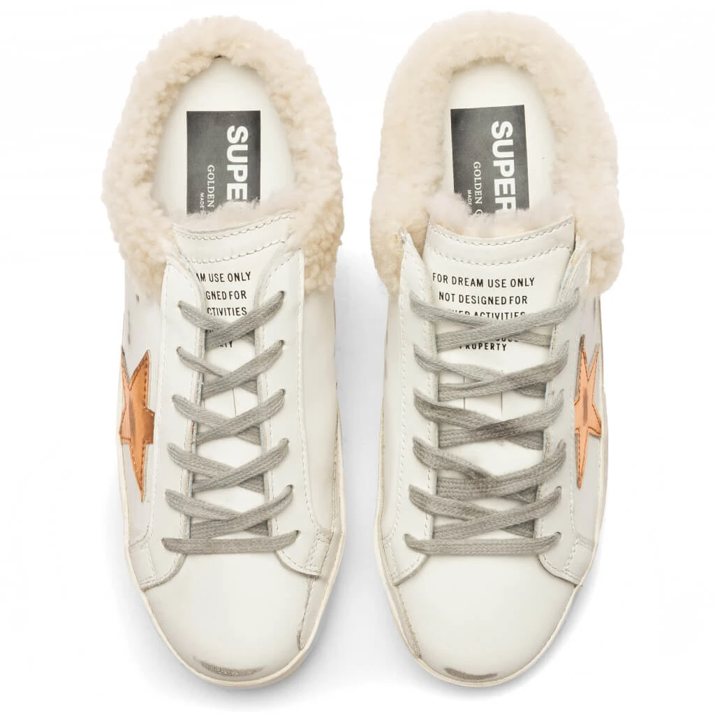 Golden Goose Women's Super Star Sabot - White/Chocolate Brown/Beige 6 Golden Goose Women's Super Star Sabot - White/Chocolate Brown/Beige - Image 4