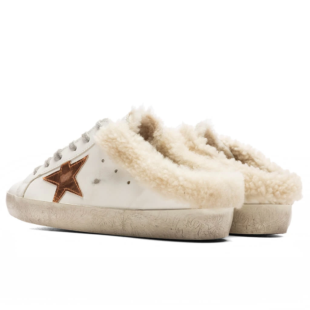 Golden Goose Women's Super Star Sabot - White/Chocolate Brown/Beige 5 Golden Goose Women's Super Star Sabot - White/Chocolate Brown/Beige - Image 3