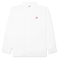 Oxford B.D L/S Shirt - White