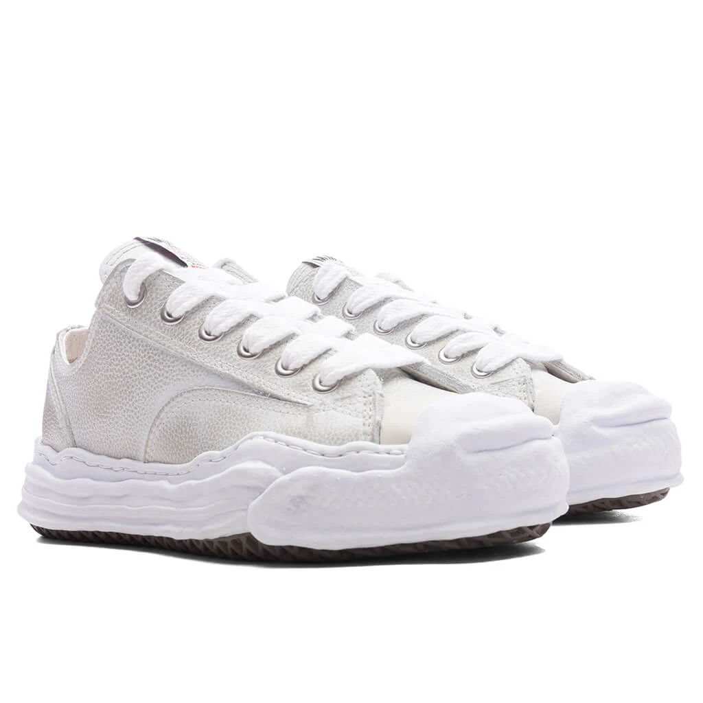 Hank Low OG Sole Brushed Shrink Leather - White 4 Hank Low OG Sole Brushed Shrink Leather - White - Image 2