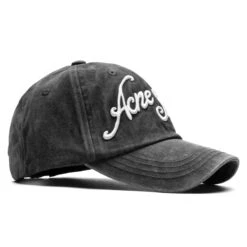 Acne Studios Hats - Faded Black -Feature Clothing Hats Faded Black C40326 BM0 12 13 23 Feature VR 4