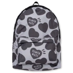 Heart Backpack - Gray
