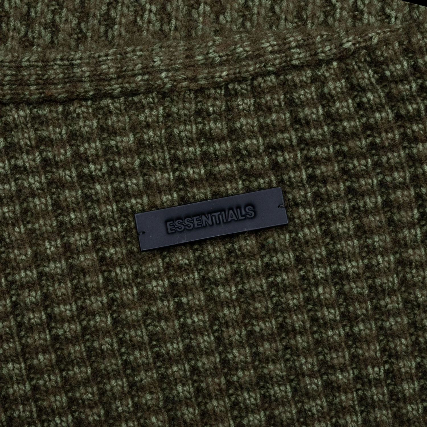 Heavy Waffle Cardigan - Military 6 Heavy Waffle Cardigan - Military - Image 4