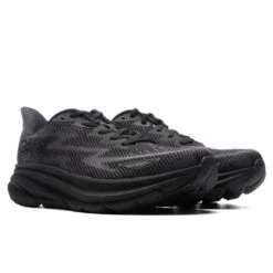 Hoka Clifton 9 - Black/Black 7 Hoka Clifton 9 - Black/Black -Feature Clothing Hoka One One Clifton 9 Black Black 1127895 BBLC 02 23 23 Feature DV 4