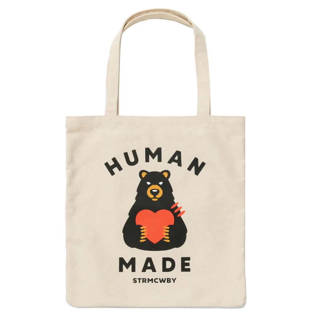 Book Tote - White 3 Book Tote - White