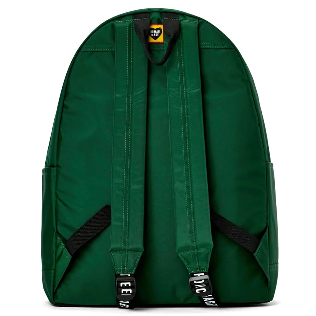 Nylon Heart Backpack - Green 4 Nylon Heart Backpack - Green - Image 2