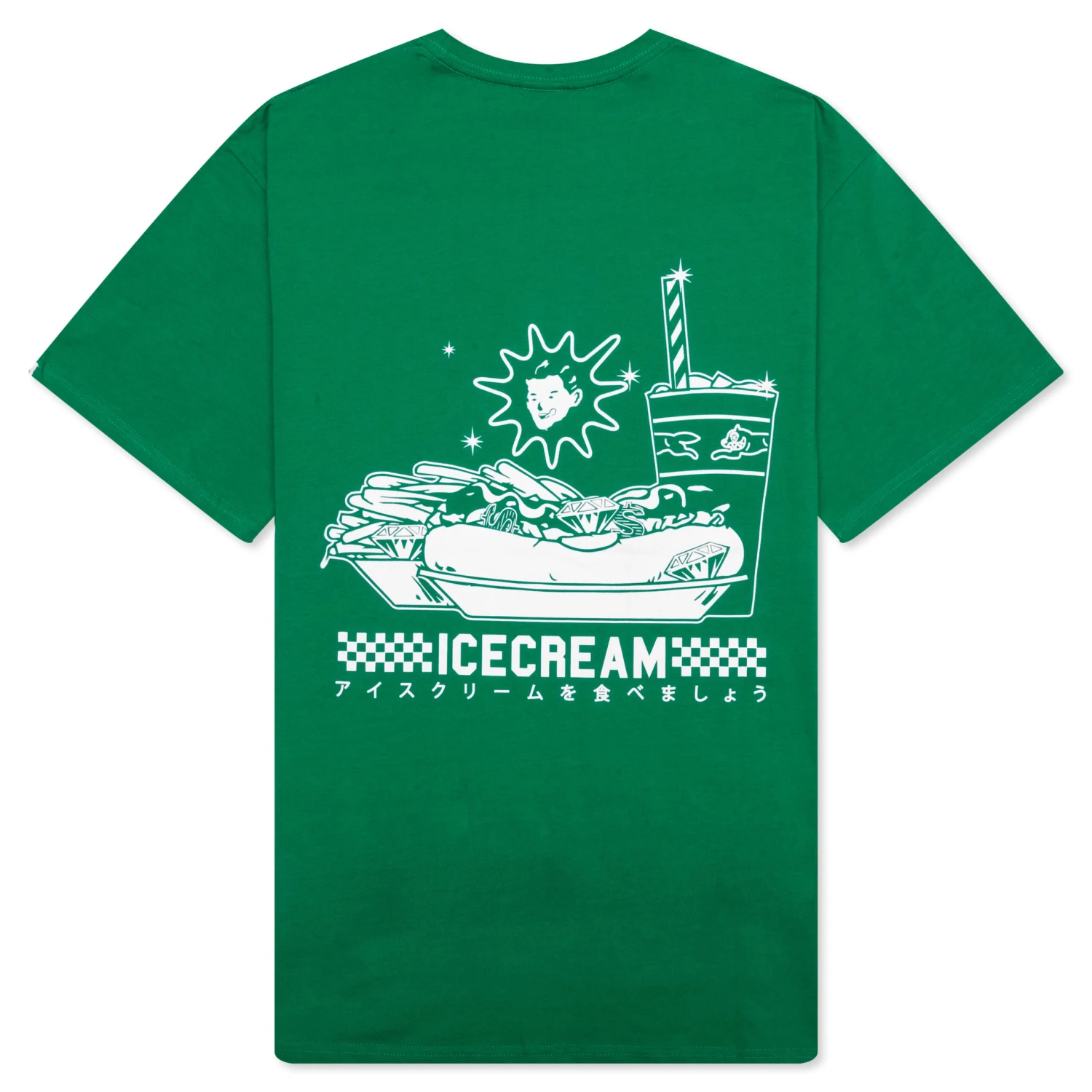 IC Diner Food S/S Tee - Jolly Green 4 IC Diner Food S/S Tee - Jolly Green - Image 2