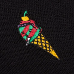 OG S/S Polo - Black 7 OG S/S Polo - Black -Feature Clothing Icecream OG S S Polo Black 411 3305 BLK 05 17 2021 01 2