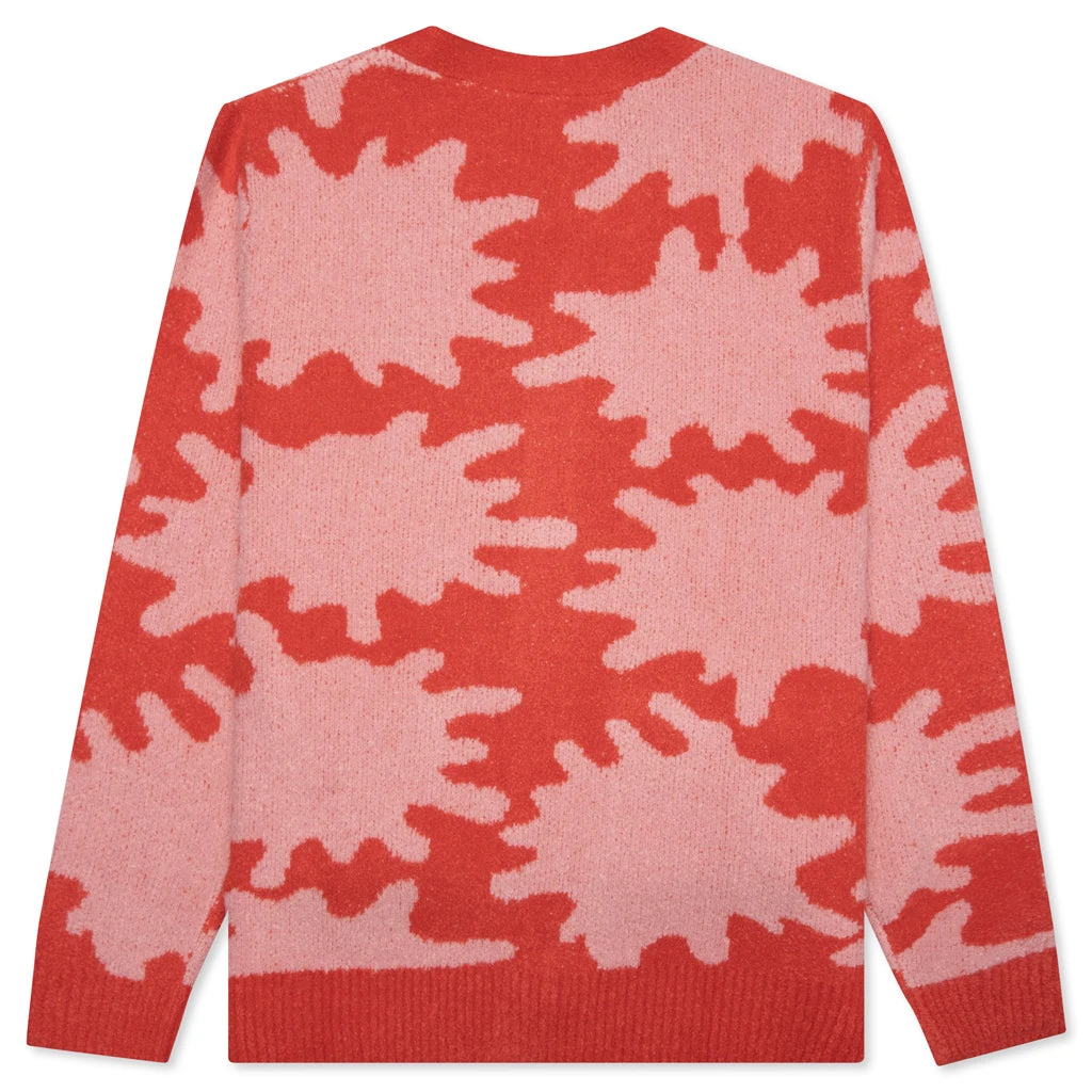 Splat Sweater - True Red 4 Splat Sweater - True Red - Image 2